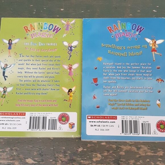 10 paperback books. Dear Dumb Diary, & Rainbow Magic. - Picture 9 of 12